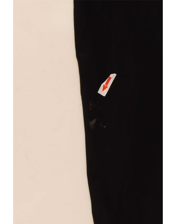 Marks & Spencer Herre Regular Fit Suit Bukser W32 L31 Sort polyester
