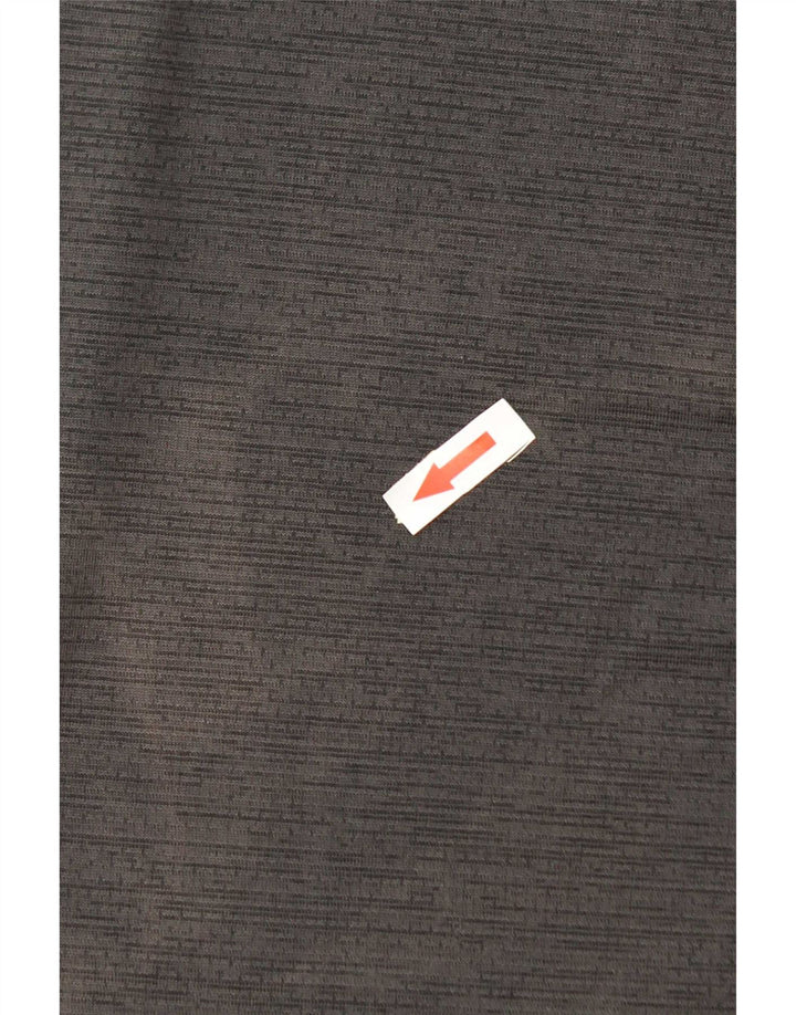 Under Armour Boys Grafisk T-Shirt Top 13-14 år XL Grå Flecked Polyester