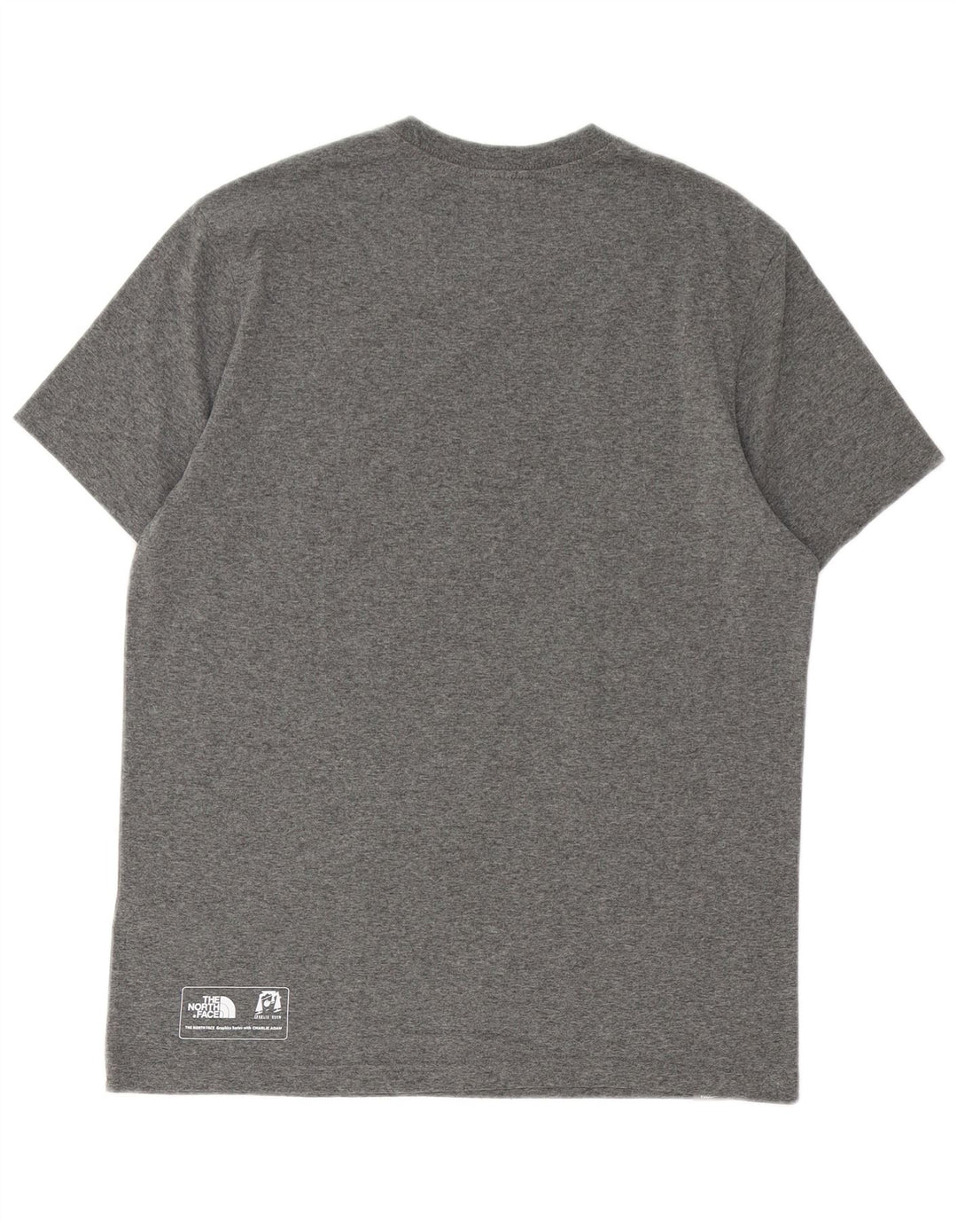 THE NORTH FACE Herre grafisk T-shirt top mellemgrå bomuld