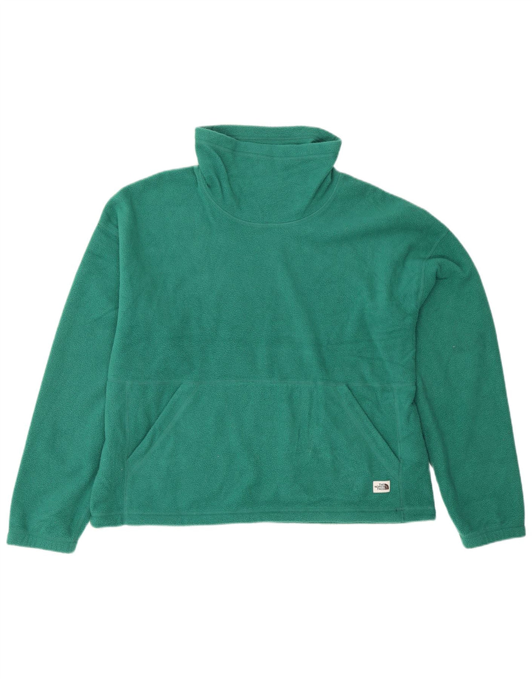 THE NORTH FACE Fleecetrøje til kvinder UK 14 Medium Green Polyester