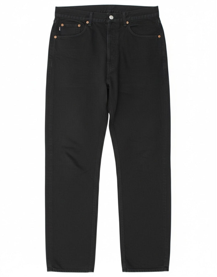 Replay Herre Tapered Jeans W32 L32 Sort Bomuld