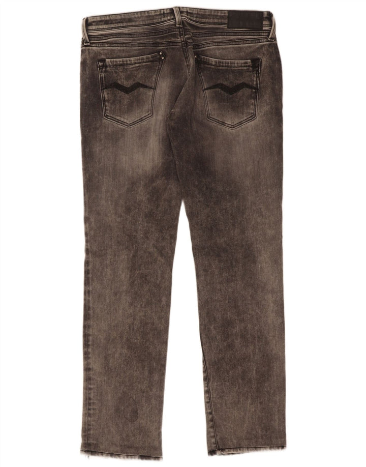 Replay Dame Jodey Slim Jeans W29 L29 Grå Bomuld