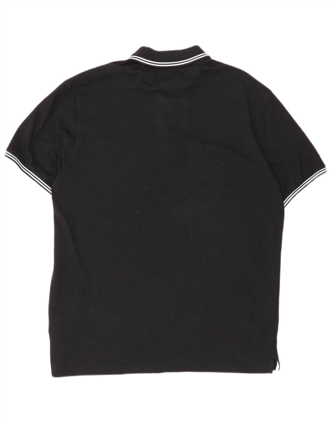 Champion Herre Easy Fit Polo Shirt Stor sort bomuld