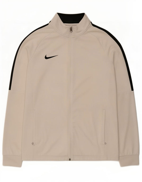 Nike Herre Dri Fit træningsdragt Topjakke Medium White Colourblock Polyester