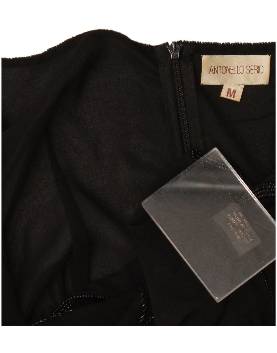 Antonello Serio Dame Cami Top UK 12 Medium Black Floral