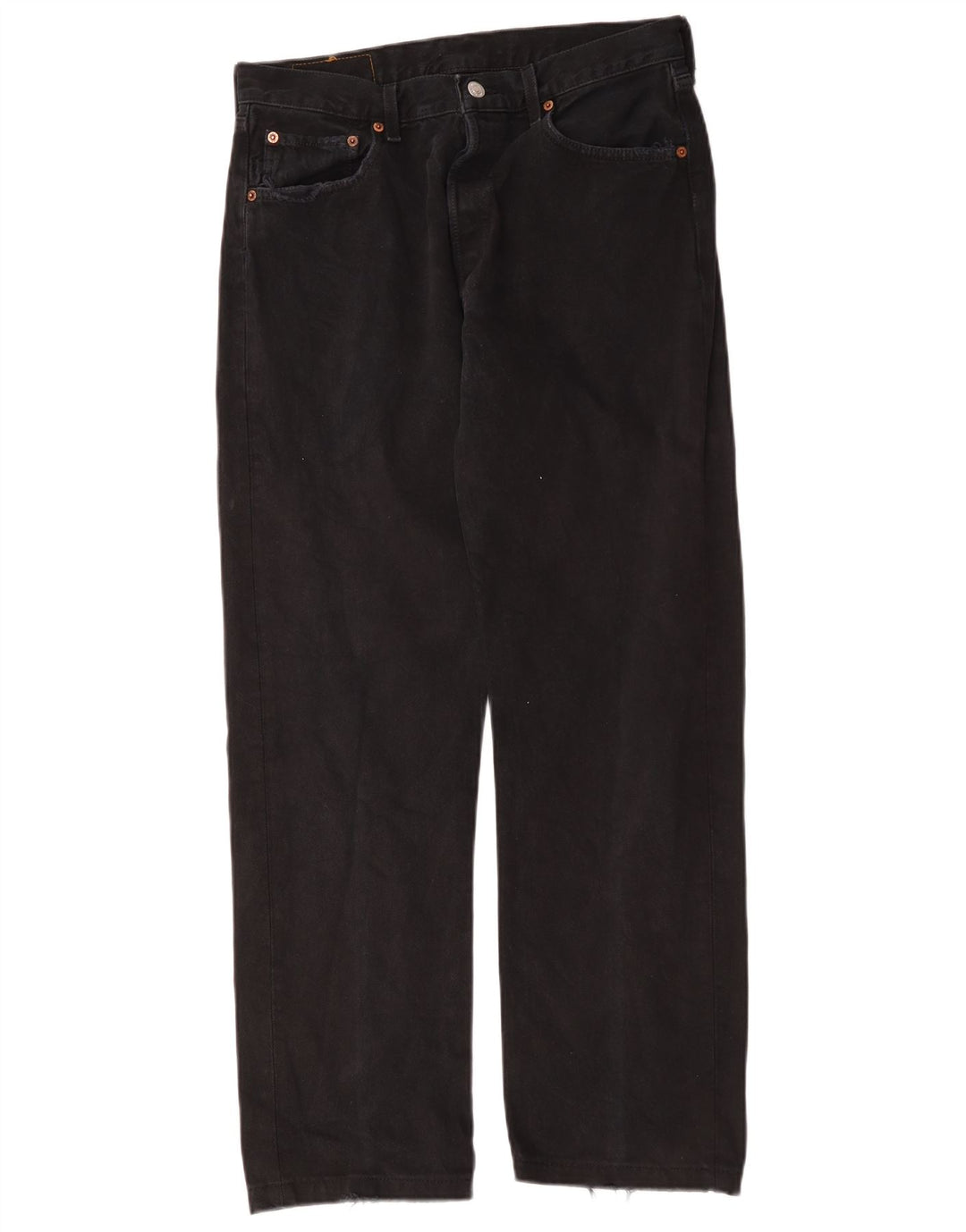 Levi's Womens 501 W32 L29 Sort bomuld