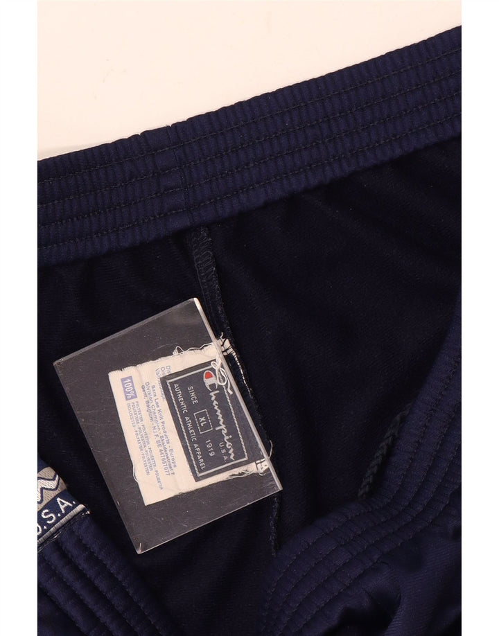 Champion Herre grafisk træningsdragt bukser XL marineblå polyester