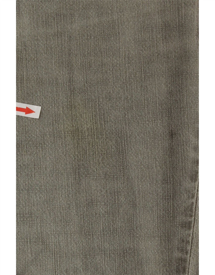 Wrangler Herre Texas Stretch Straight Jeans W36 L32 Grå Bomuld