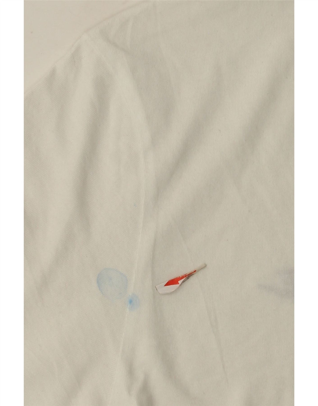 Nike T-shirt top til mænd, lille hvid bomuld