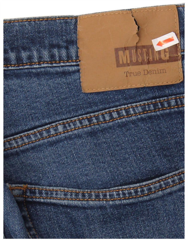 MUSTANG Straight Jeans til mænd W38 L29 Blå