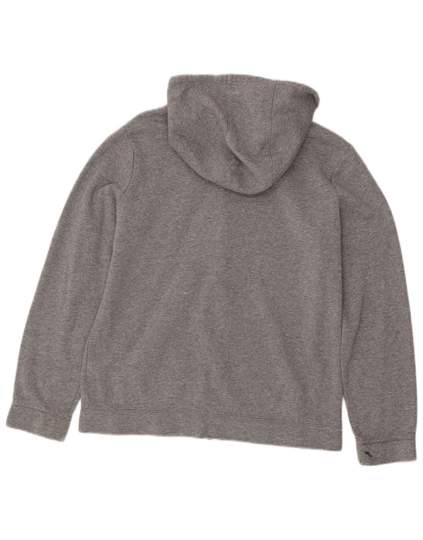 Nike Boys Standard Fit Hættetrøje med lynlås 13-14 år XL Grå Bomuld