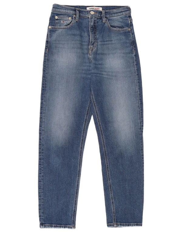 Tommy Hilfiger Dame tilspidsede jeans W26 L26 Blå Bomuld