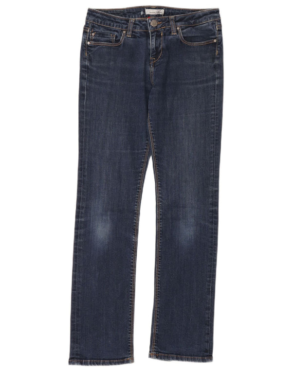Tommy Hilfiger Womens Straight Jeans W26 L30 Blue Cotton