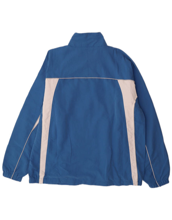 Asics Træningsdragt til mænd Topjakke 2XL Blå Colourblock Polyester