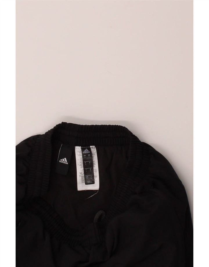 ADIDAS Mens Tracksuit Trousers Joggers Small Black Polyester Vintage Adidas and Second-Hand Adidas from Messina Hembry 