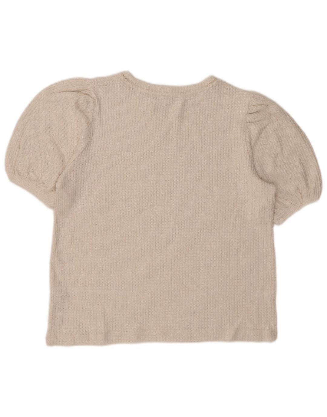 Marks & Spencer Damebluse Top UK 14 Medium White Viscose