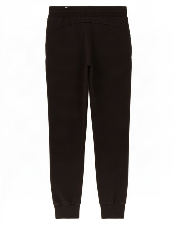 Puma Womens Tracksuit Trousers Joggers UK 12 Medium Black Cotton