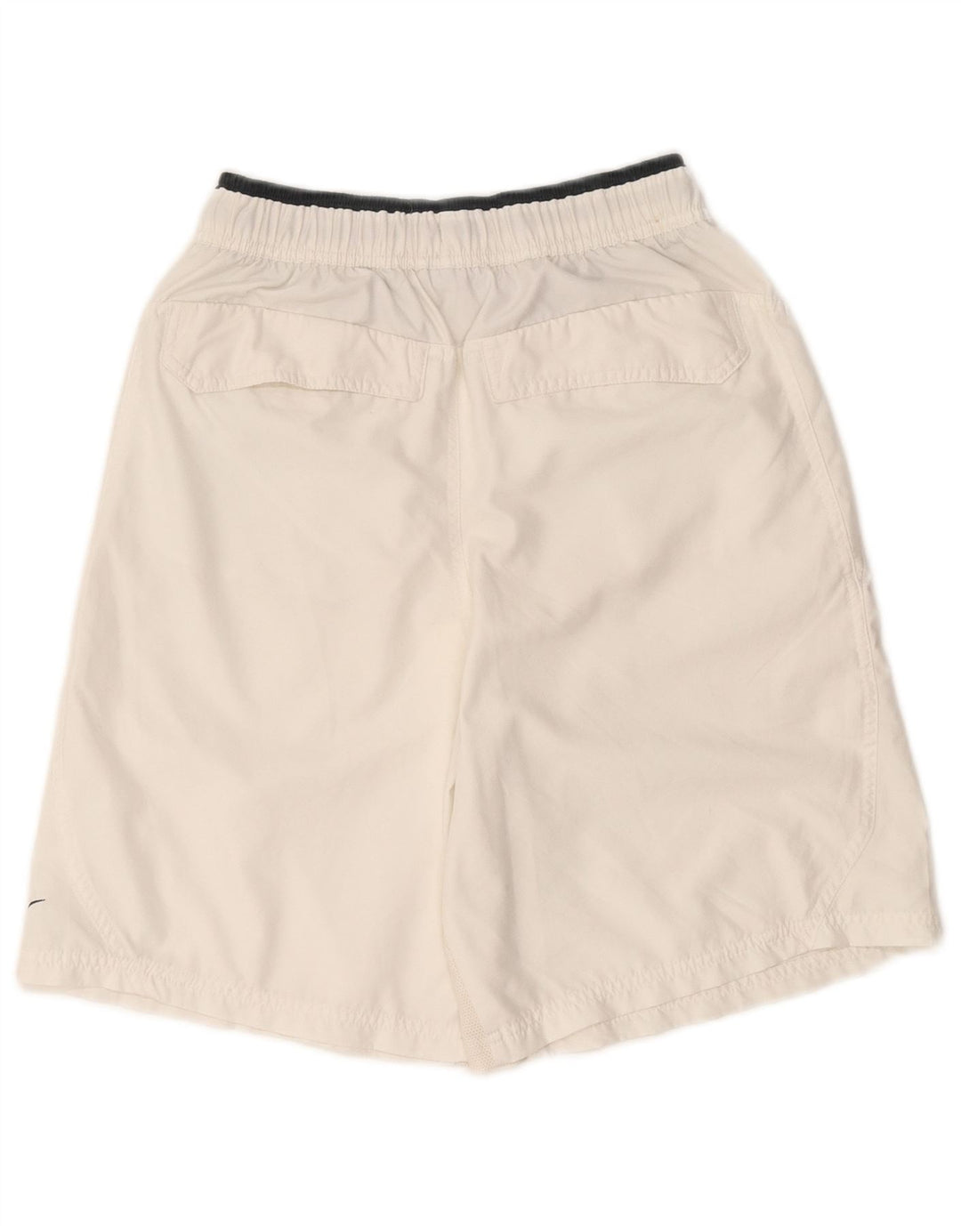 Nike Badeshorts til mænd mellem hvid polyester