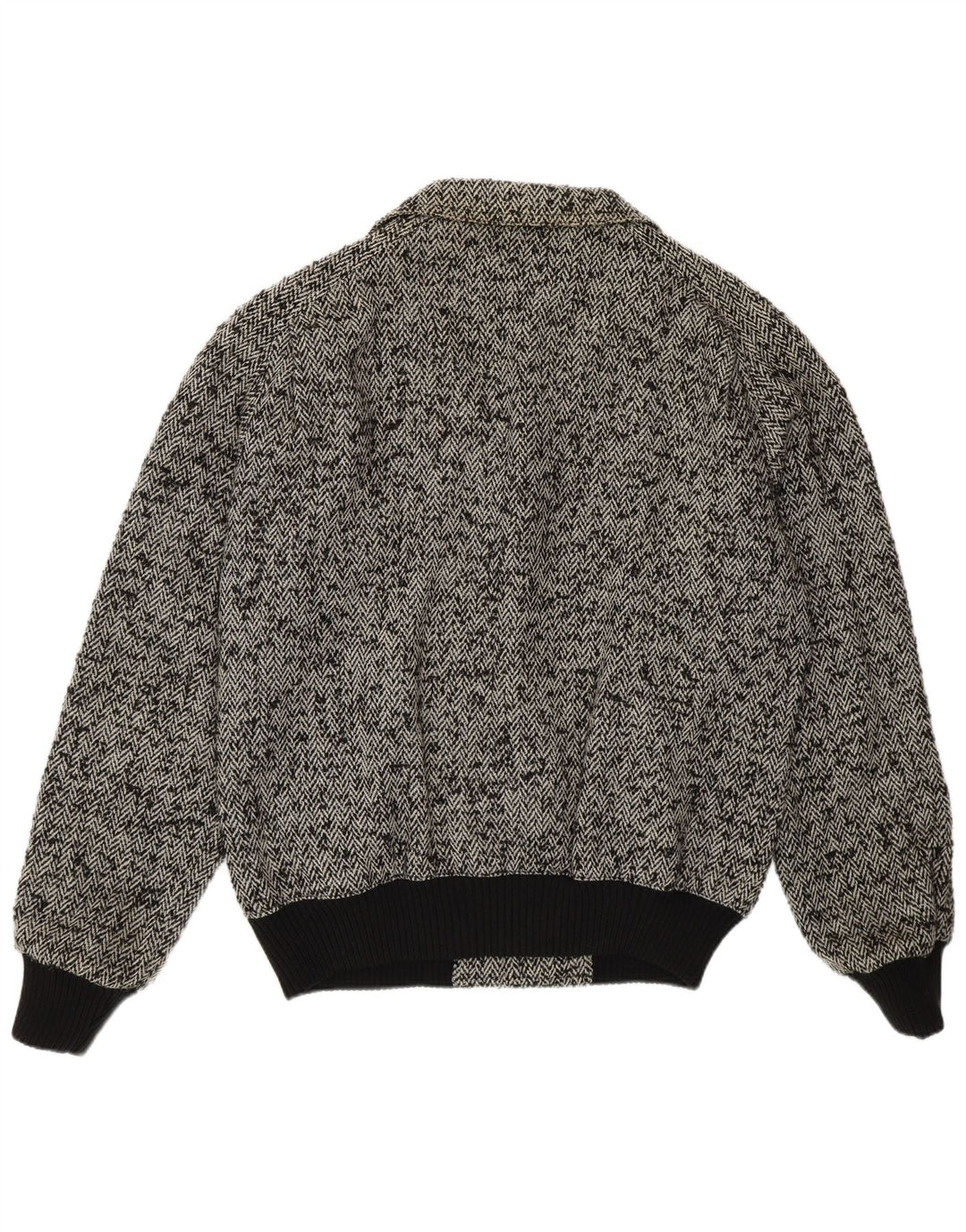 Bignami Herre Bomber Jacket UK 42 XL Grå Sildebensuld