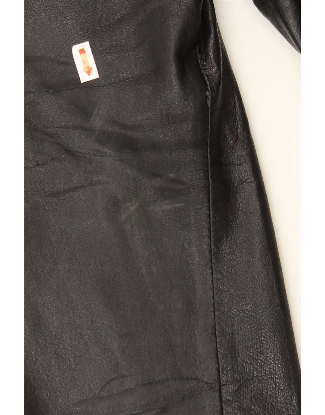 VINTAGE Mens Leather Jacket UK 40 Large Black Leather Vintage Vintage and Second-Hand Vintage from Messina Hembry 