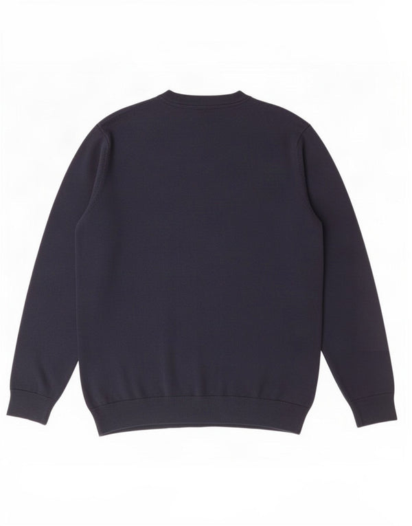 U.S. Polo Assn. Herre V-hals sweater stor marineblå bomuld