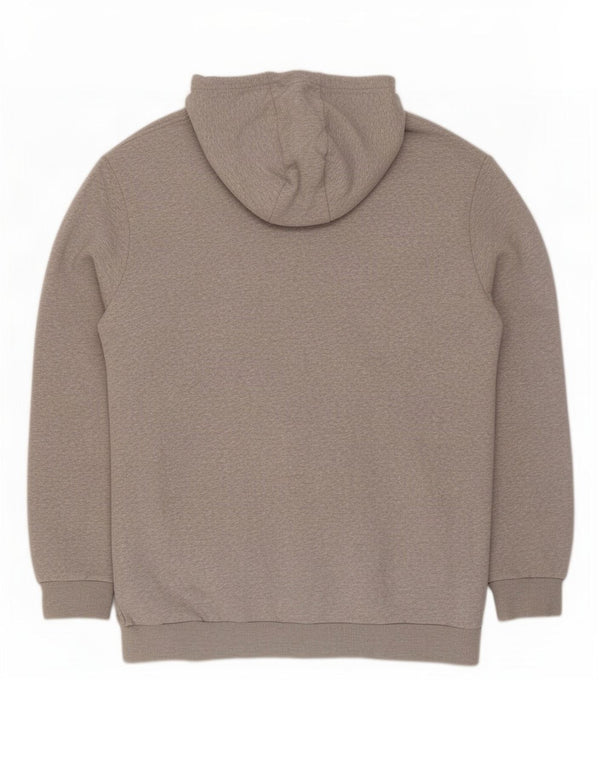 Adidas Grafisk hættetrøje til mænd 2XL Grå Flecked Bomuld