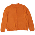 Marks & Spencer Dame Oversized Cardigan Sweater UK 16 Large Orange