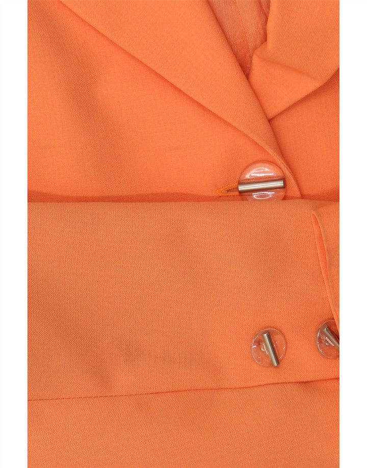 Prestige Dame 5-knaps blazerjakke UK 12 Medium Orange