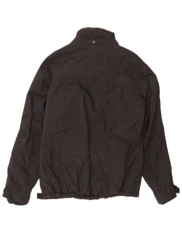 Maui Wowie Herre Windbreaker Jacket UK 40 Large Black Colourblock Nylon