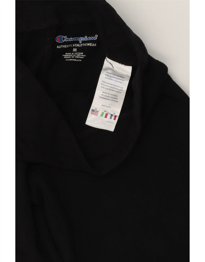 CHAMPION Piger Grafiske Leggings 9-10 år Medium Sort Bomuld