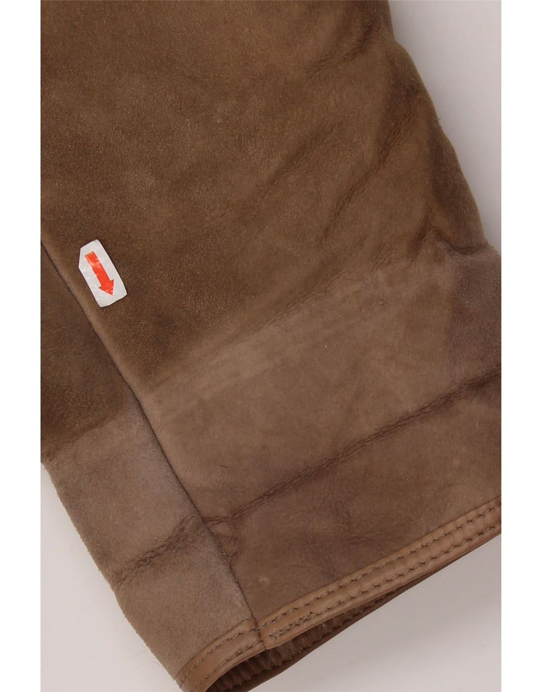Vintage Dame Shearling Coat EU 42 Large Beige Shearling