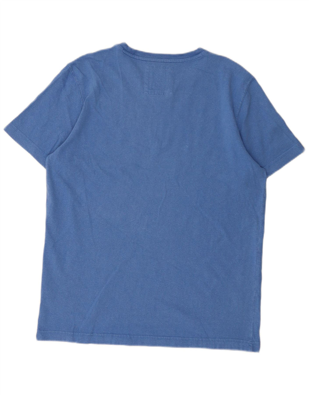Crew Clothing Herre T-Shirt Top Medium Blue Bomuld