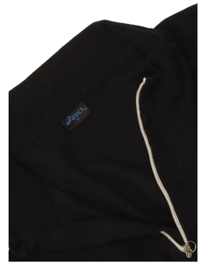 Asics Dame Fleece Jumper med lynlås DK 14 Medium Sort
