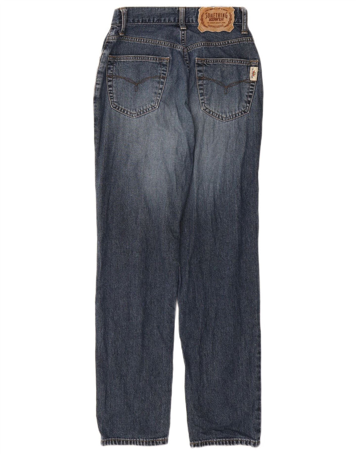 SOMETHING EDWIN Piger Højtaljede lige jeans 13-14 år W27 L30 Blå