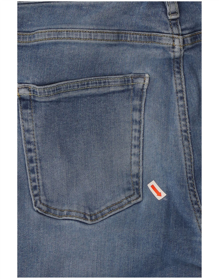 SUPERDRY Womens Skinny Jeans W30 L32 Blue Cotton