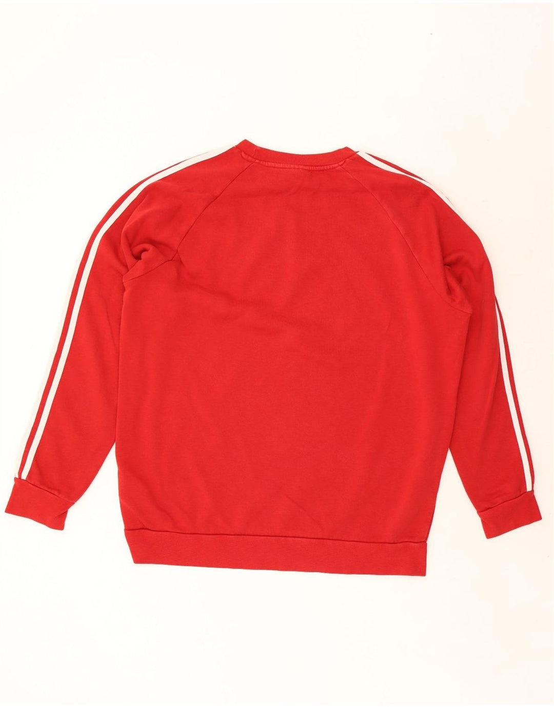 Adidas Sweatshirt til mænd, stor rød bomuld