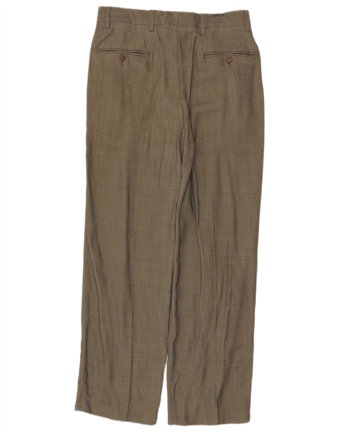 Zara Herre Pegged Suit Bukser EU 40 Medium W31 L30 Grå ternet Rayon