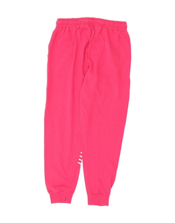 SUPERGA Womens Tracksuit Trousers Joggers UK 14 Medium  Pink Striped Vintage Superga and Second-Hand Superga from Messina Hembry 