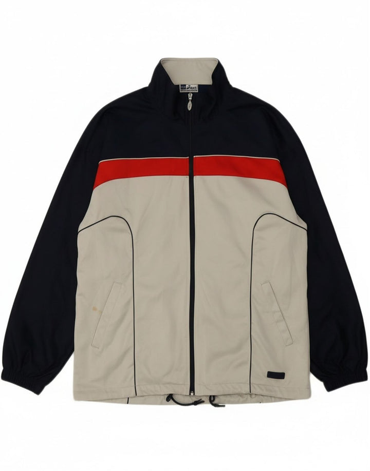 Asics Træningsdragt til mænd Topjakke 2XL Grå Colourblock Polyester