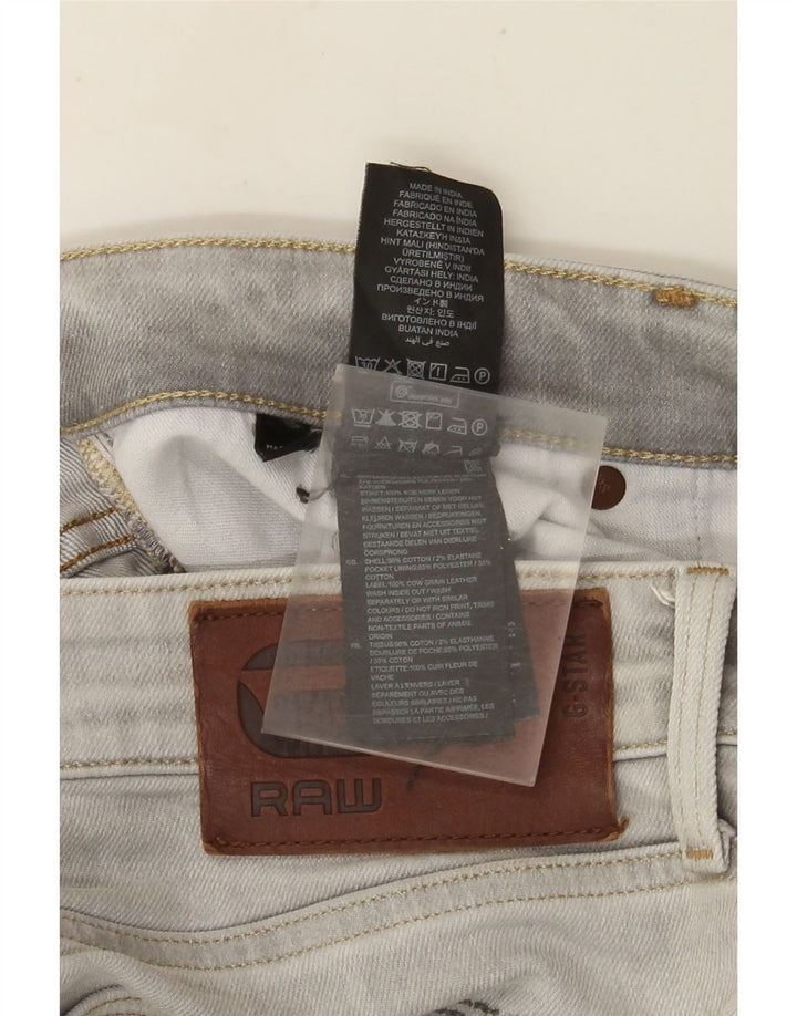 G-Star Herre 3301 Slim Jeans W36 L36 Grå Bomuld