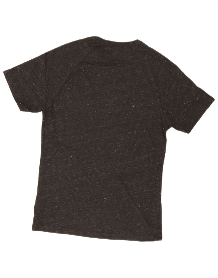 Jack Wills Herre T-Shirt Top XS Sort Flecked