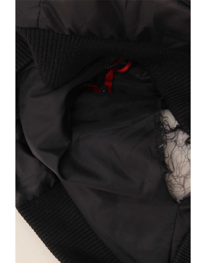 Fay Herre hættepolstret jakke UK 38 Medium Navy Blue Polyamid