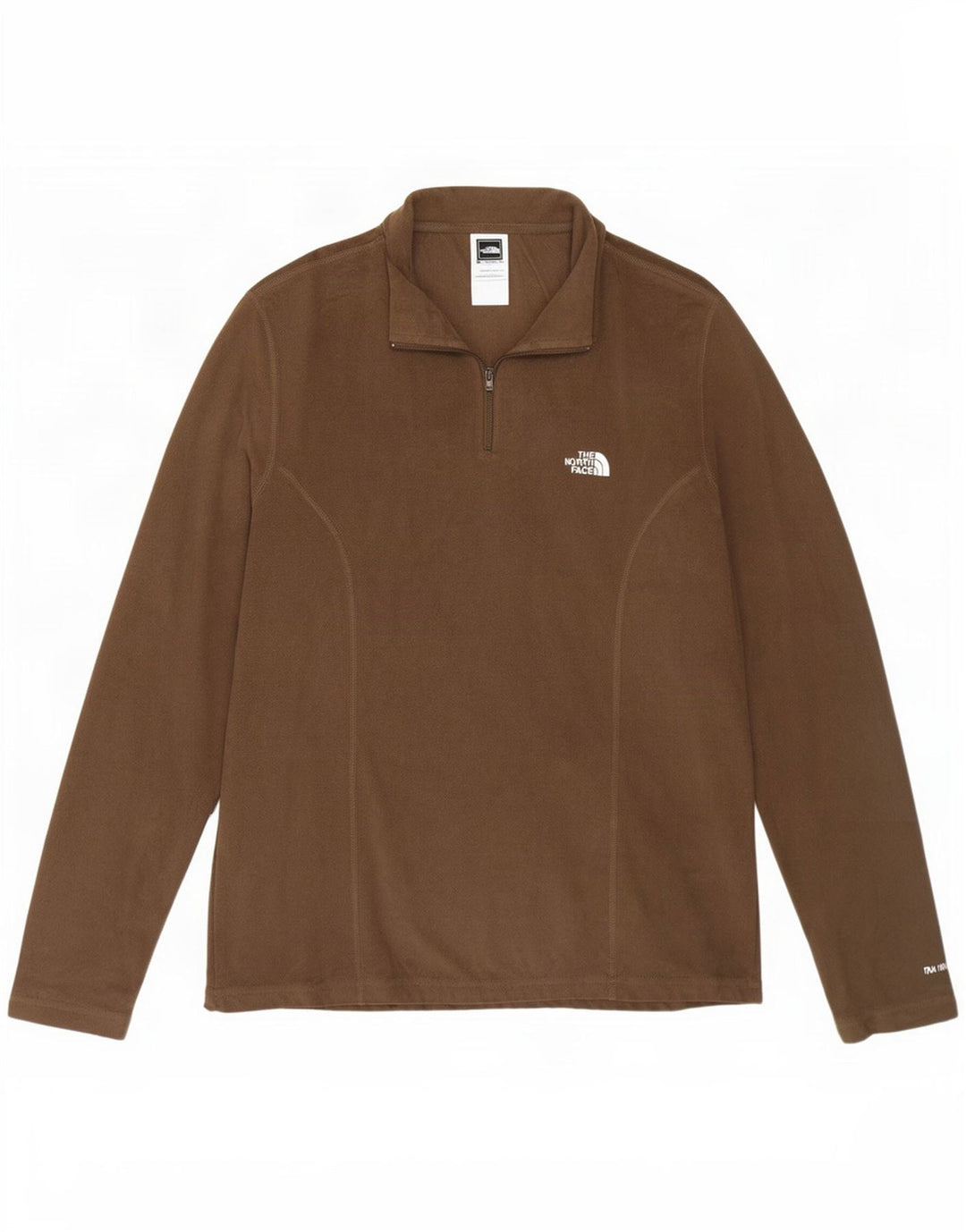 The North Face Dame Fleece Jumper med lynlås DK 16 Stor brun polyester