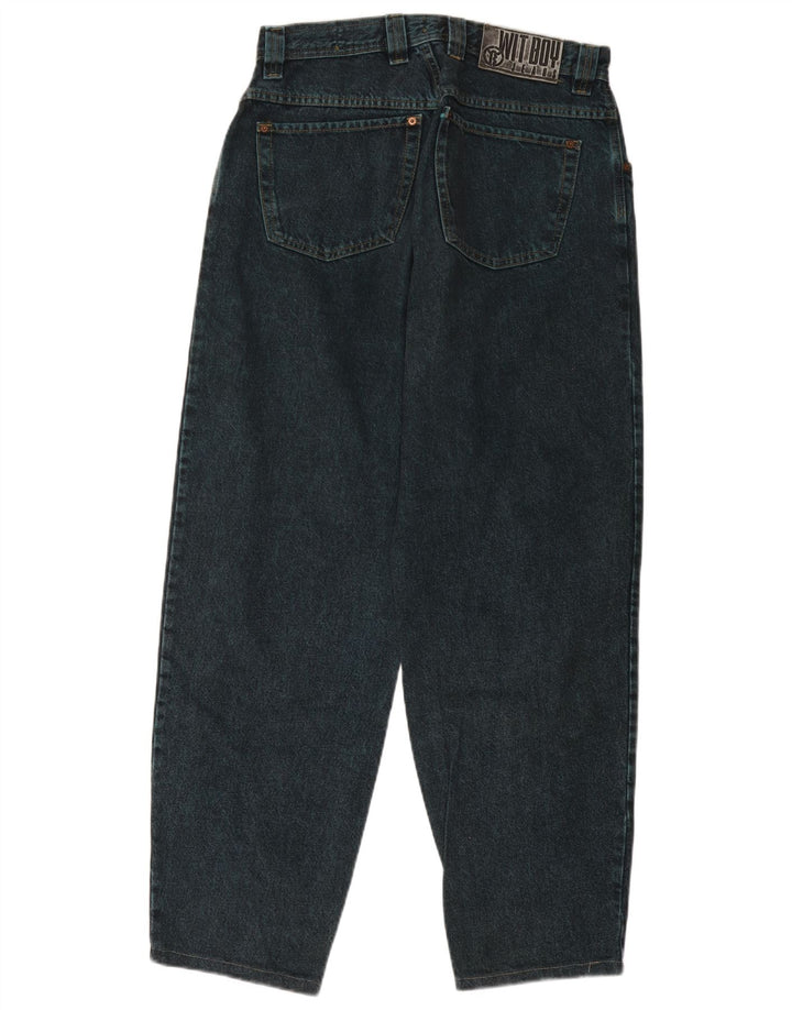 Wit Boy Herre tilspidsede jeans W33 L31 Blå Bomuld