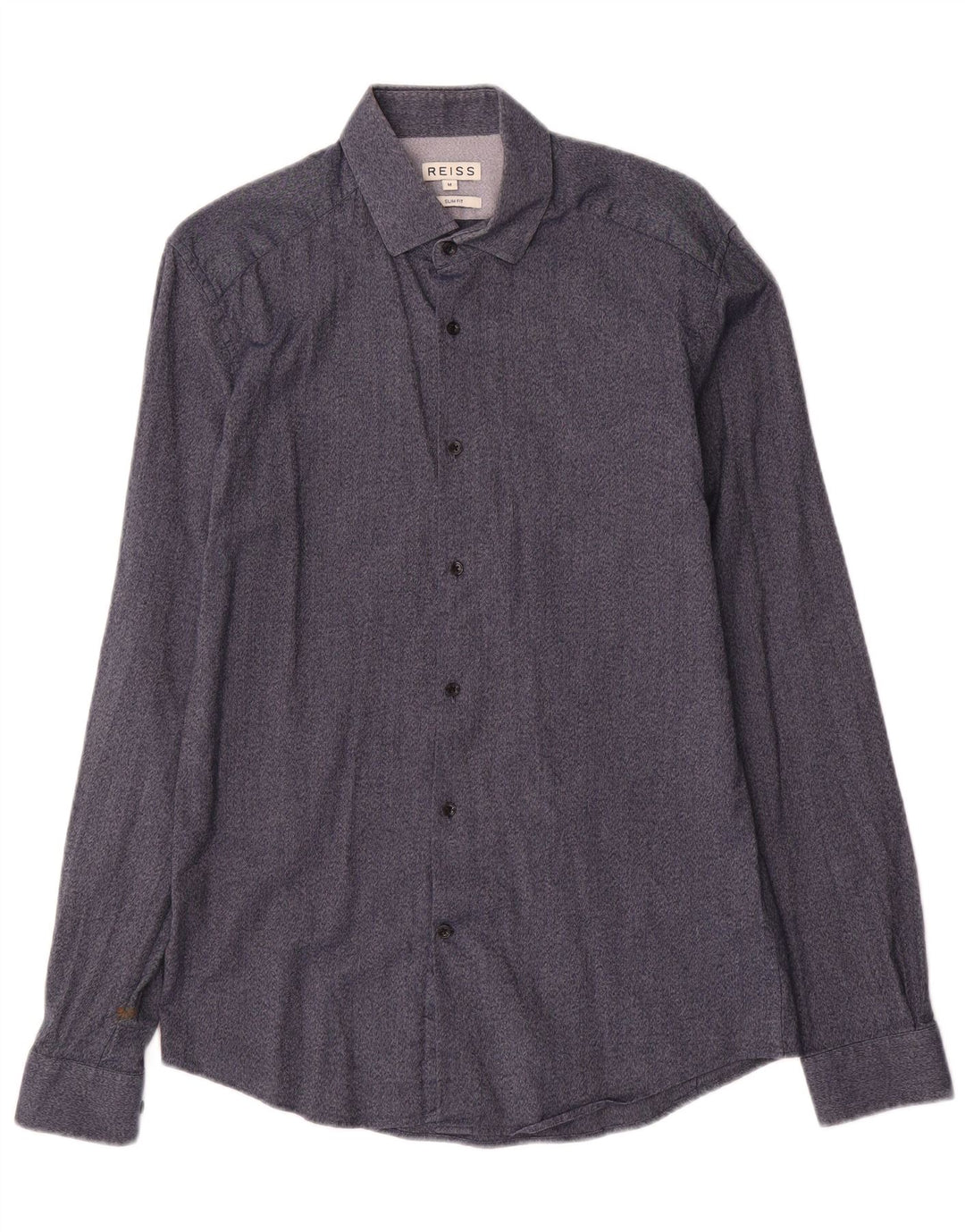 Reiss herre Slim Fit skjorte medium marineblå bomuld