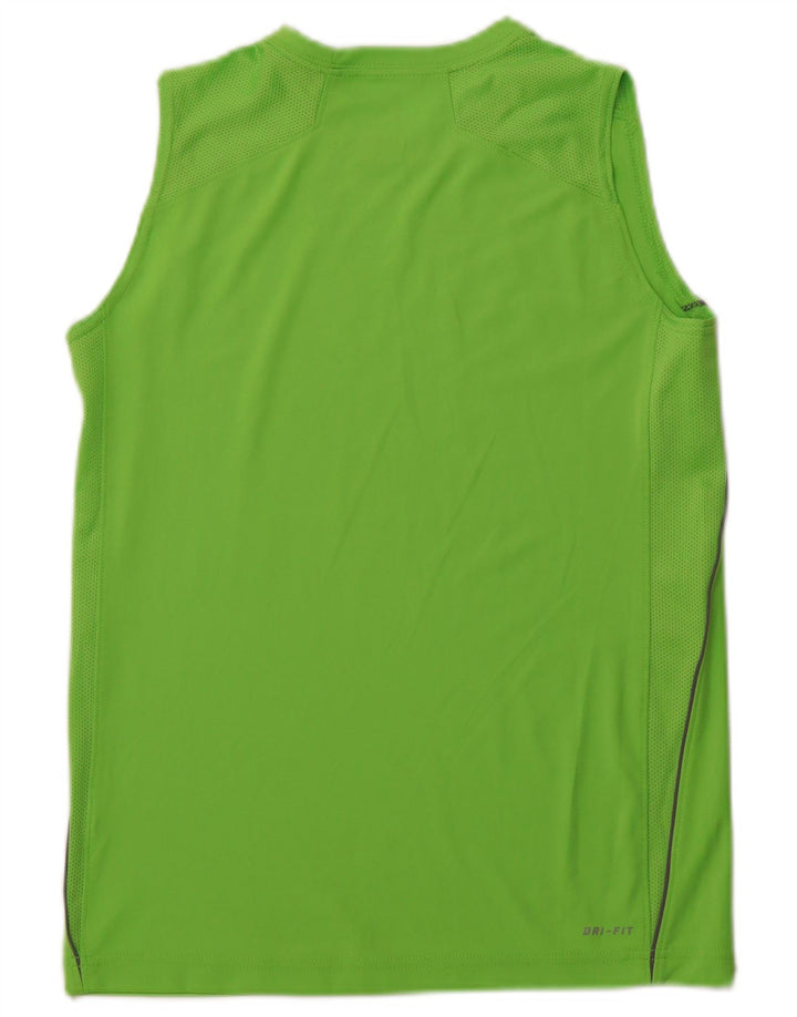 NIKE Drenge Dri Fit Grafisk Vest Top 12-13 år Stor Grøn