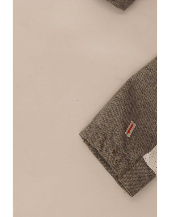 Adidas Womens Bomber Jacket UK 12/14 Medium Grey Colourblock Uld