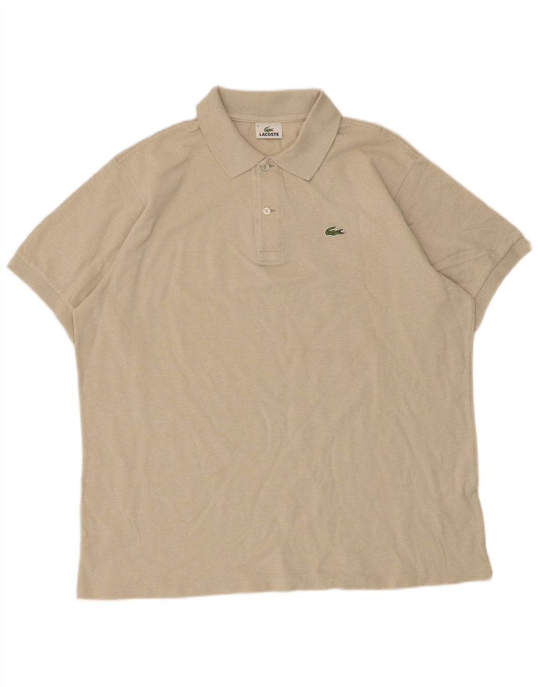 Lacoste herre poloskjorte str. 6 XL Beige