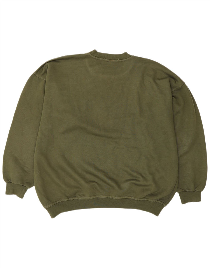 Great Bay Herre Grafisk Sweatshirt Jumper XL Khaki
