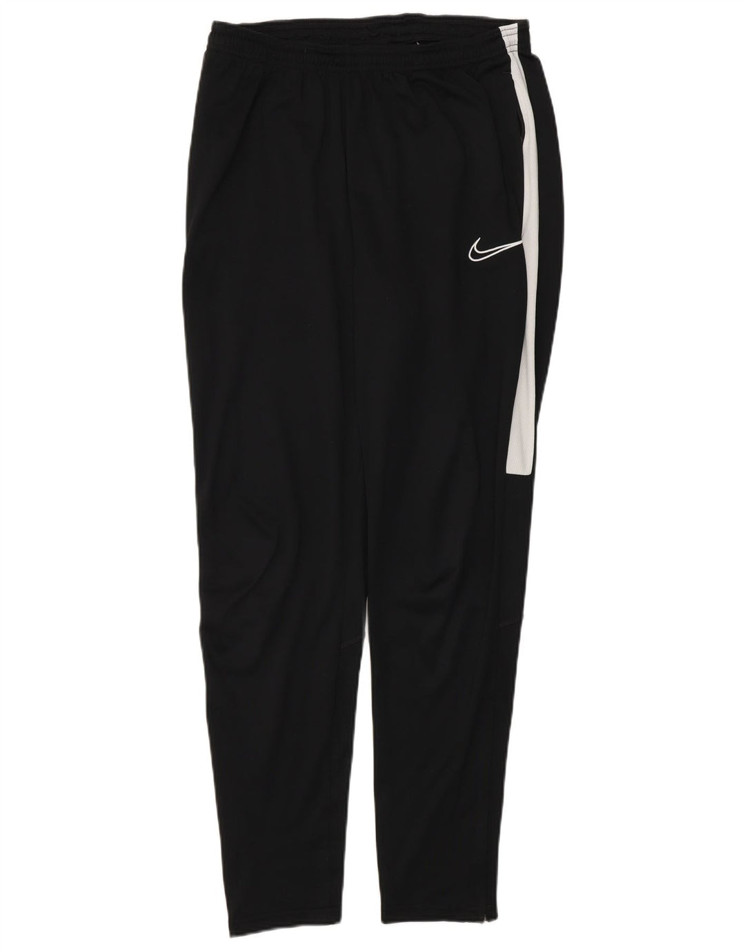 Nike træningsdragt bukser til kvinder UK 12 Medium sort stribet polyester